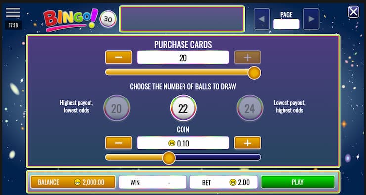 An image of an online bingo game at BetWhale, one of the best sites for learning bingo rules.
